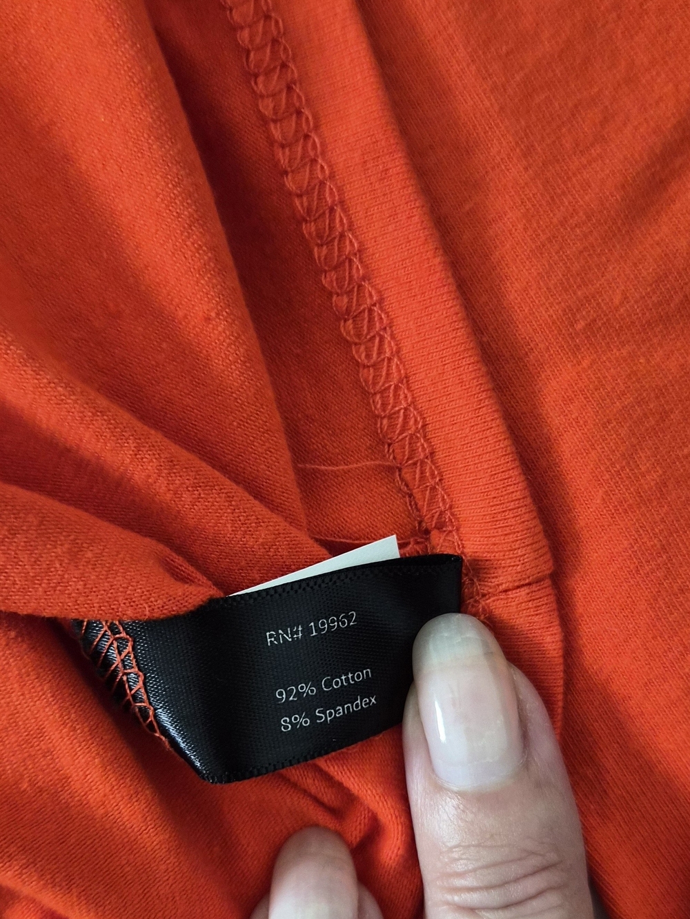 NWT Boston Proper Cold-Shoulder Red Wide Sleeve Top - Picture 4 of 5